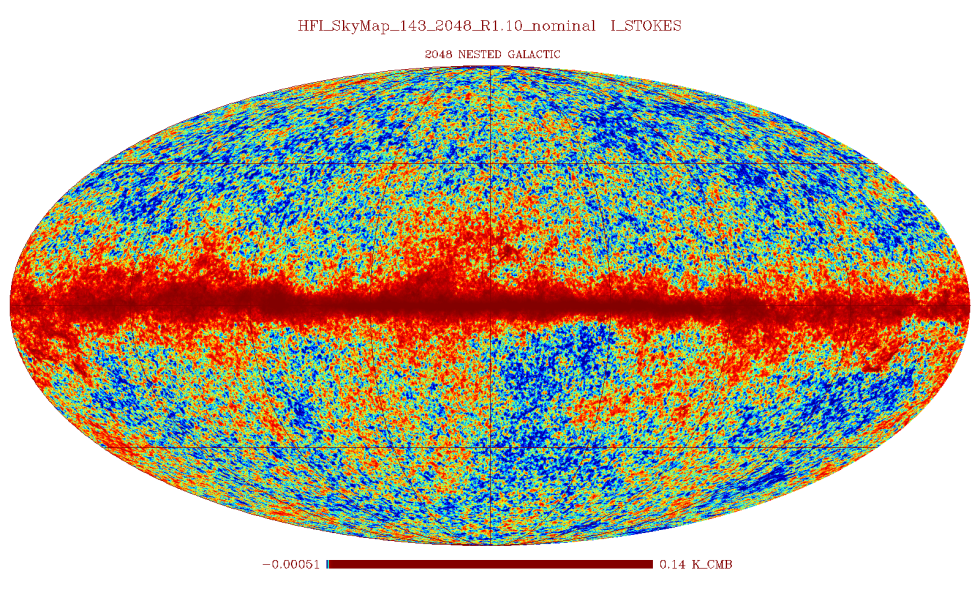 HFI_SkyMap_143_2048_R1.10_nominal_I_STOKES