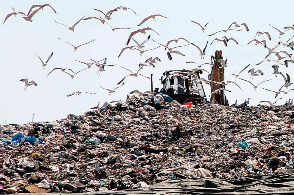 Latina - Discarica Indeco presso Borgo Montello