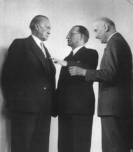 I padri fondatori: Adenauer, De Gasperi, Schuman