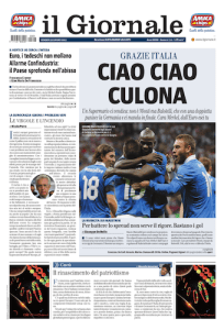 Giornale Culona 1 - Nonleggerlo