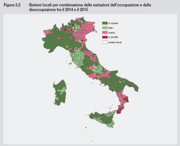 occupazione per zona